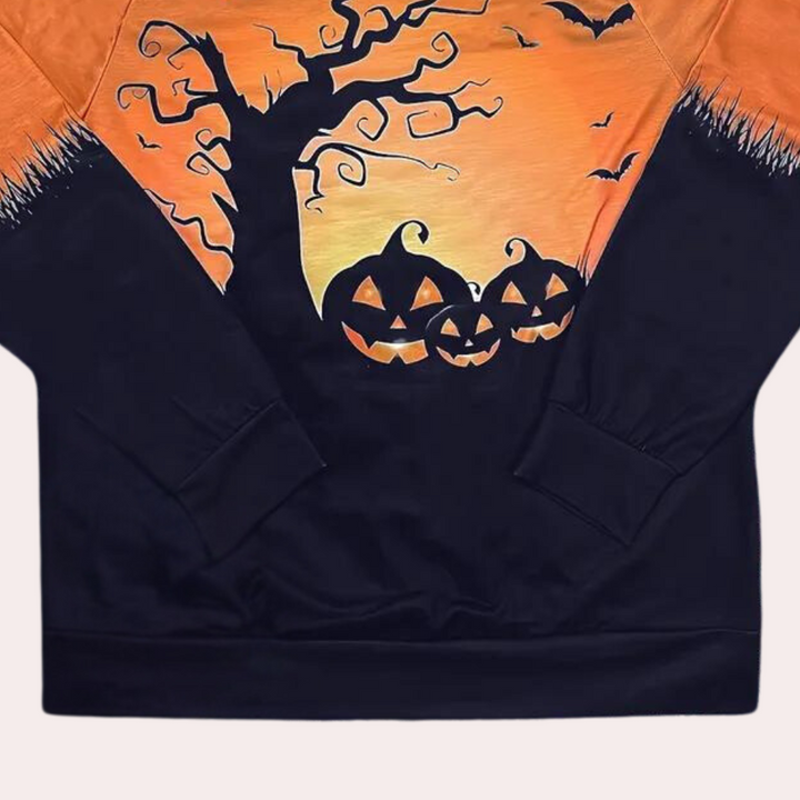 Elza - Trendiges Halloween-Sweatshirt für Damen