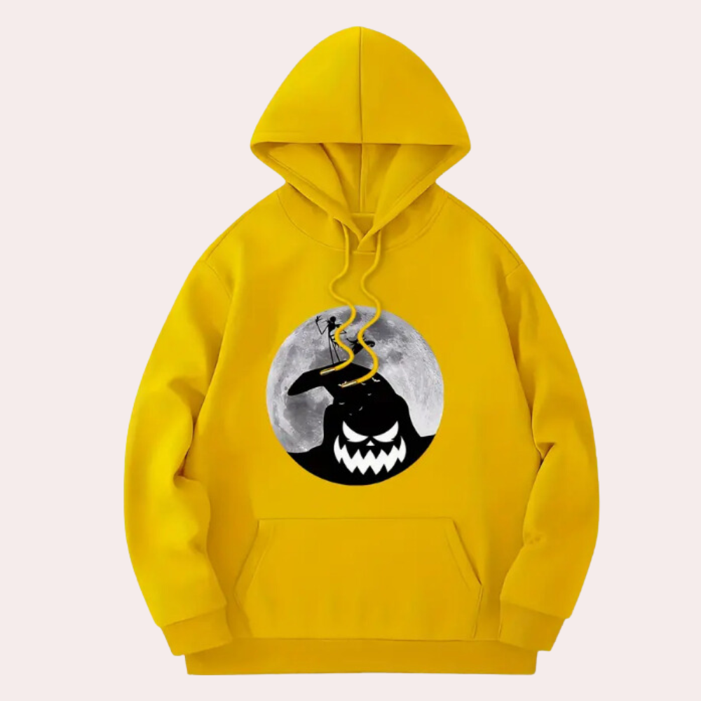 Mano - Bequemer Halloween-Kapuzenpullover für Herren