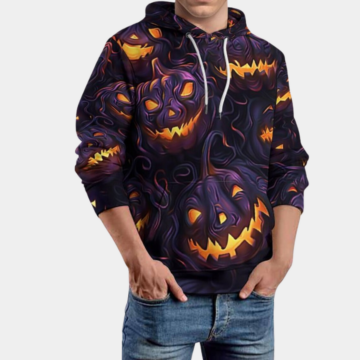 Mojzesz - Stylisher Halloween-Kapuzenpullover für Herren