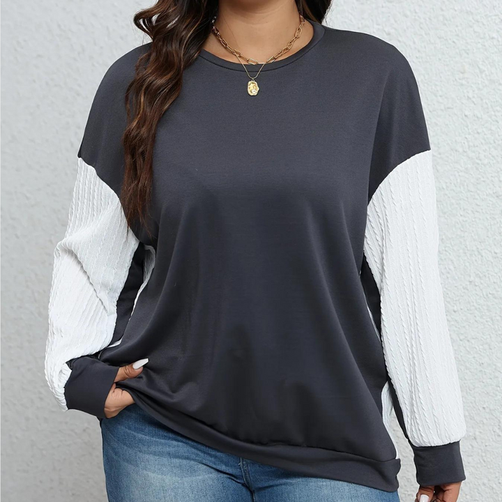 Deni - Einfaches und bequemes Sweatshirt für Damen