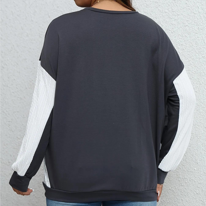 Deni - Einfaches und bequemes Sweatshirt für Damen