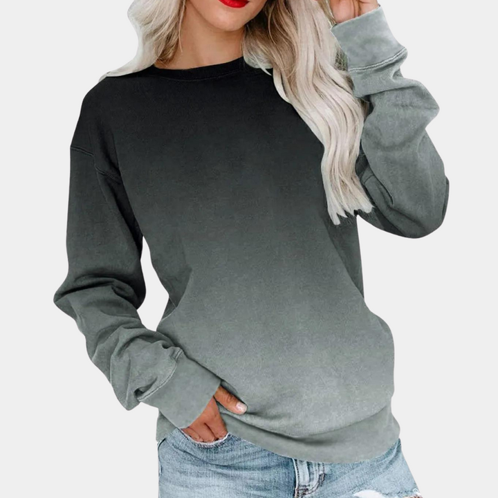 Ivet - Stylisches Farbverlaufs-Sweatshirt für Damen