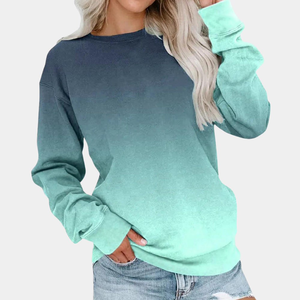 Ivet - Stylisches Farbverlaufs-Sweatshirt für Damen