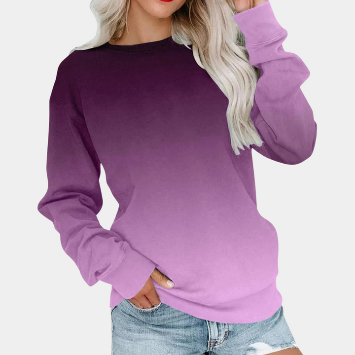 Ivet - Stylisches Farbverlaufs-Sweatshirt für Damen