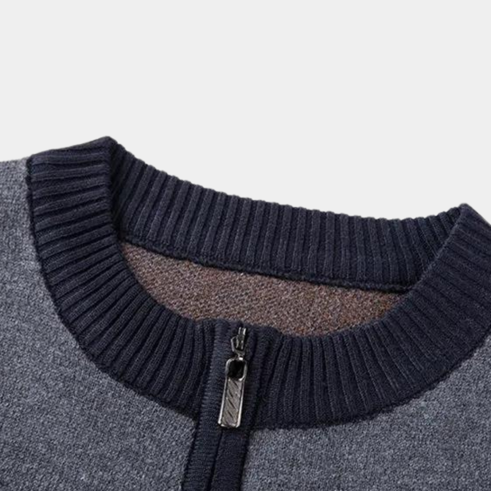 Valentyn - Moderner Strickpullover für Herren