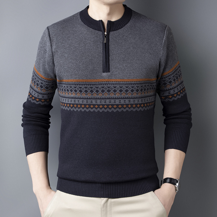 Valentyn - Moderner Strickpullover für Herren