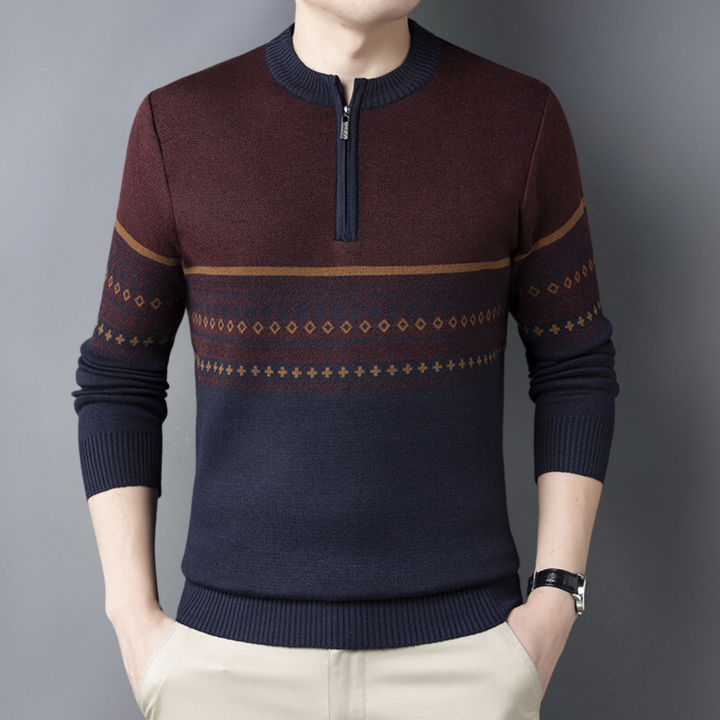 Valentyn - Moderner Strickpullover für Herren