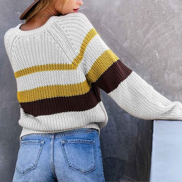 FREDA - Stilvoll Strickpullover Für Damen