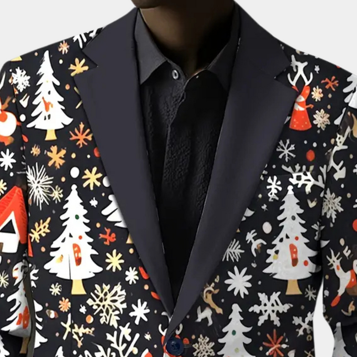 PIRES - Stylischer Weihnachtsblazer Für Herren