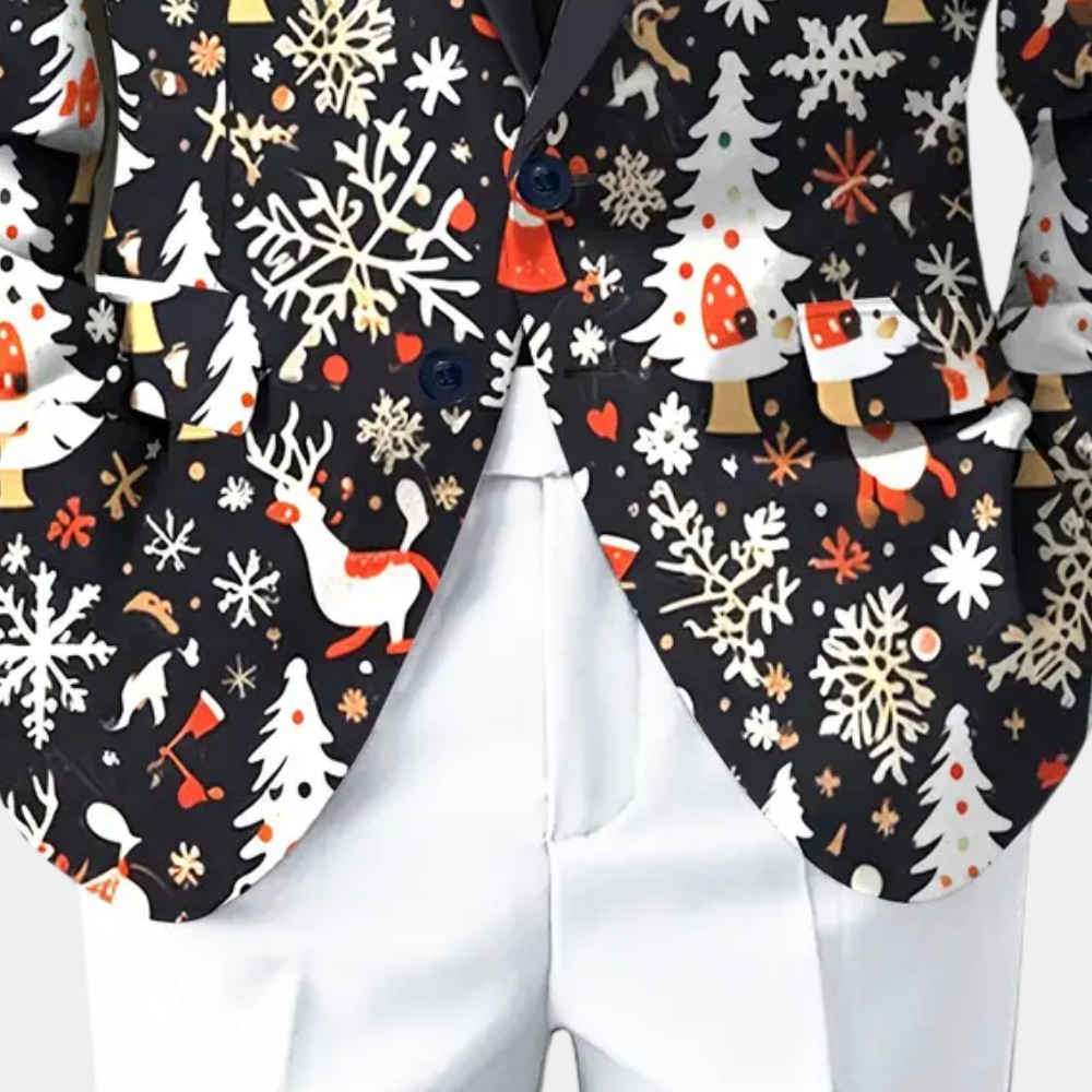 PIRES - Stylischer Weihnachtsblazer Für Herren