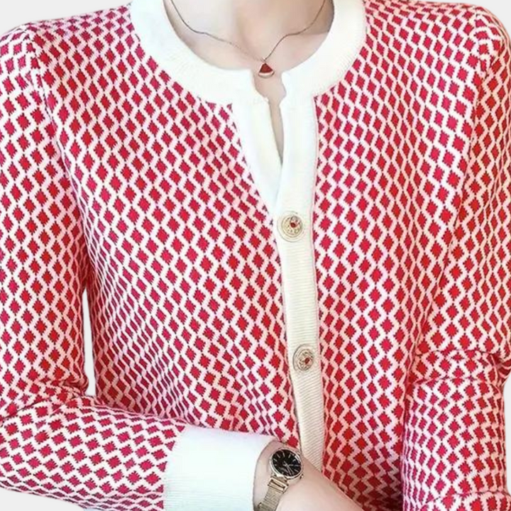 BEVERLY - Eleganter Damen-Cardigan Mit Luxus-Feeling