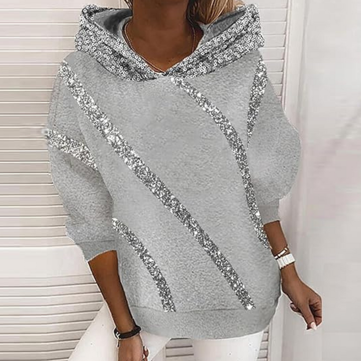 TATIA - Glitzernder Kapuzenpullover Für Damen