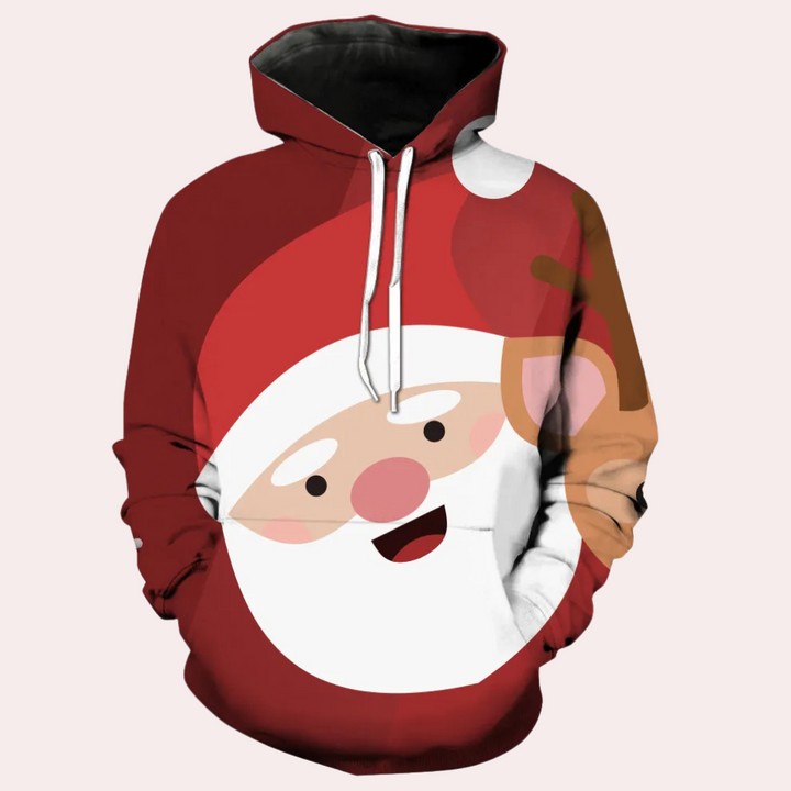 ALEK - Klassischer Weihnachts-Hoodie Für Herren