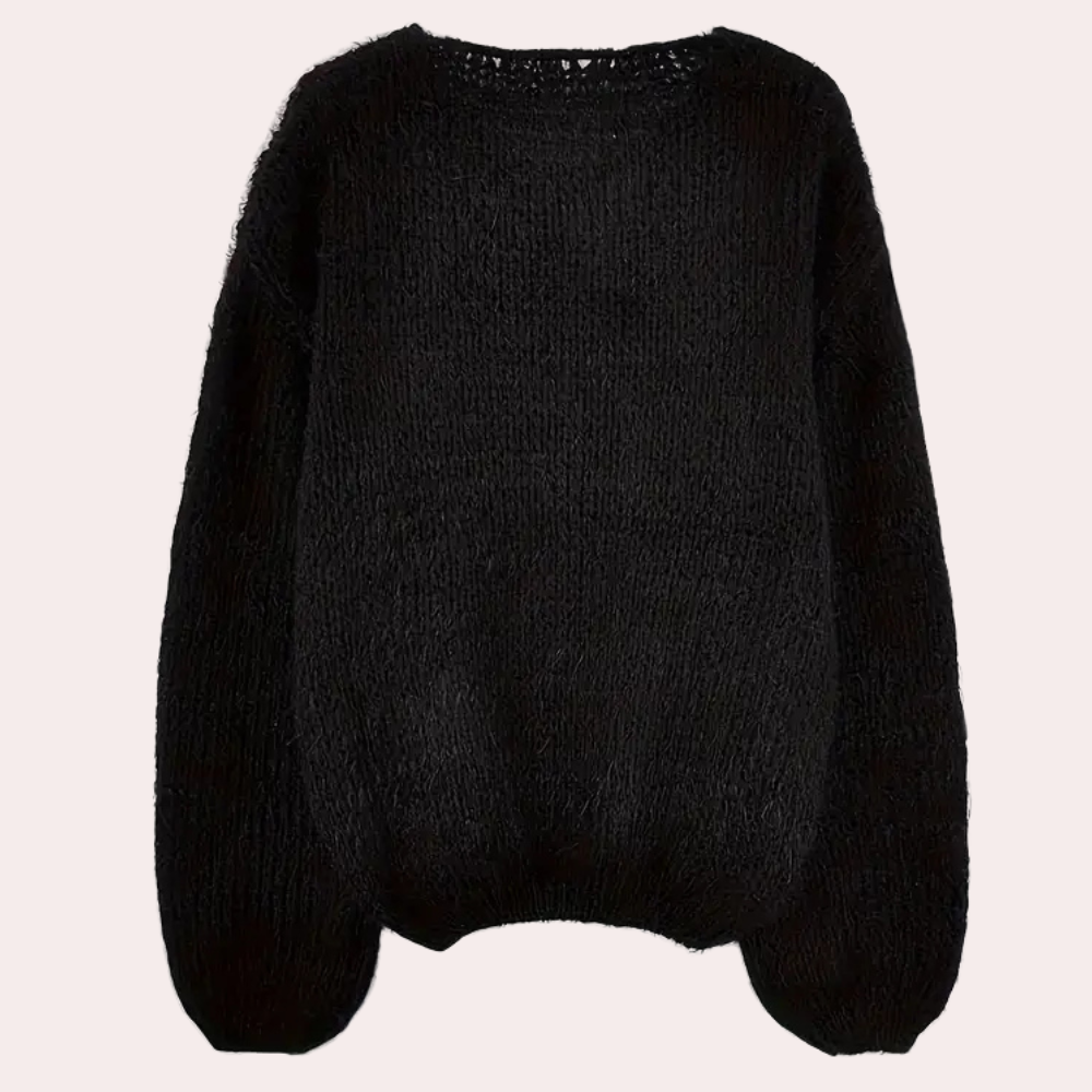 TAHKI - Behaglicher Strickpullover in Midilänge für Damen