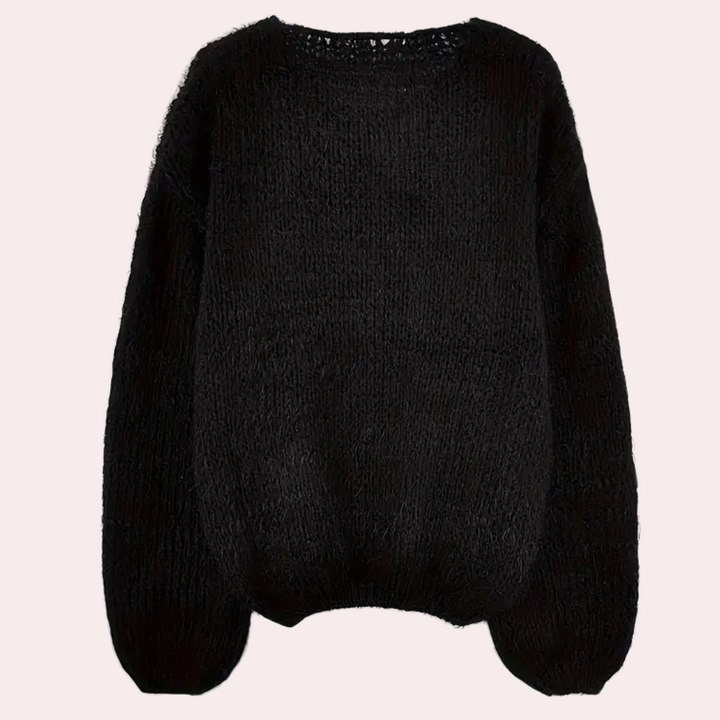 TAHKI - Behaglicher Strickpullover in Midilänge für Damen