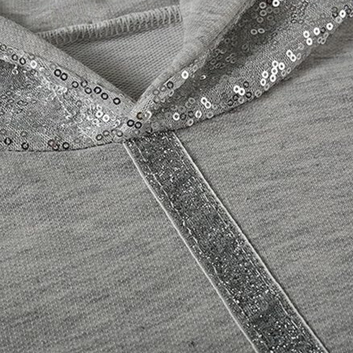 TATIA - Glitzernder Kapuzenpullover Für Damen