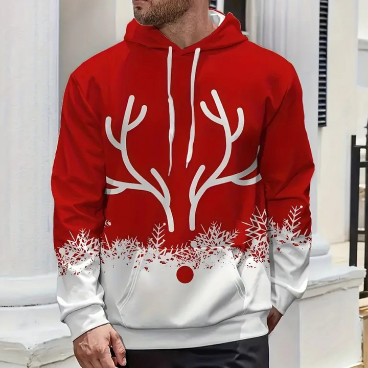 EGOR - Weihnachtlicher Kapuzenpullover Für Herren