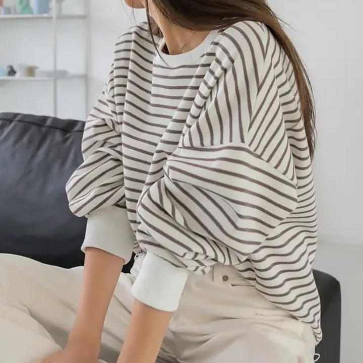 CHERYL - Gestreifter Pullover Für Damen