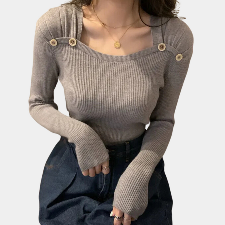 MARGEAUX - Modischer Strickpullover für Frauen