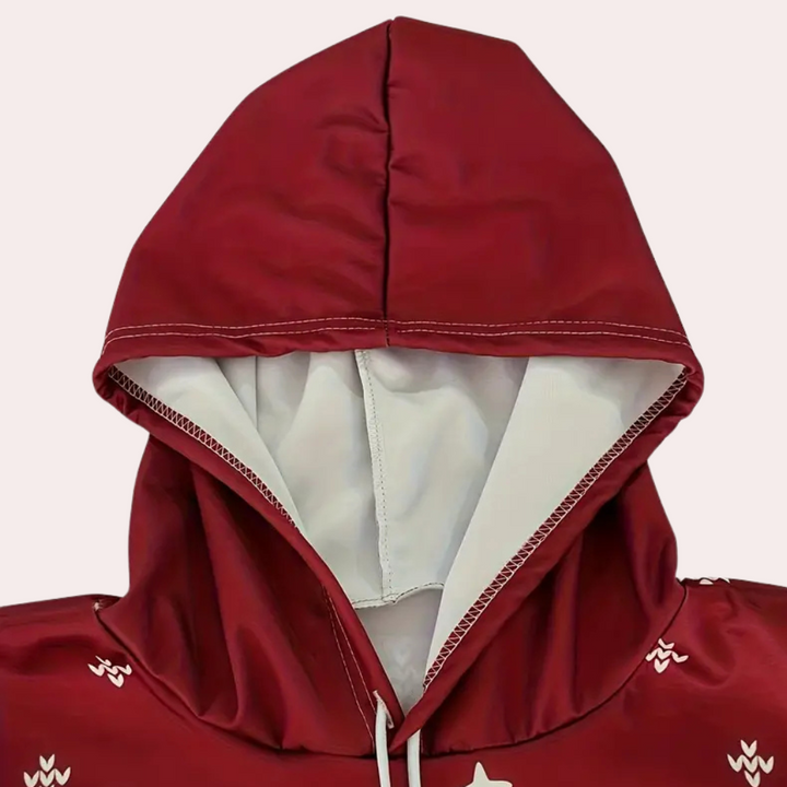 ADRIANNE - Modisch Weihnachts-Hoodie Für Herren