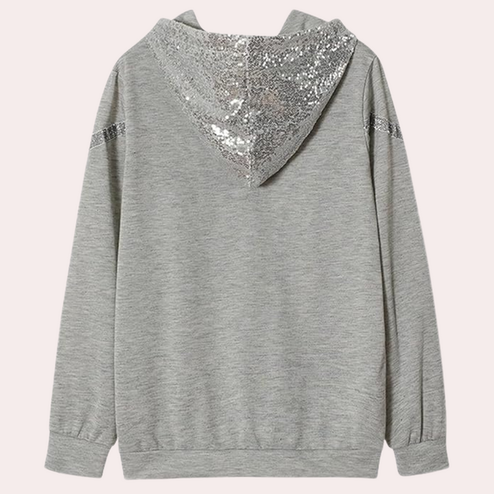 TATIA - Glitzernder Kapuzenpullover Für Damen