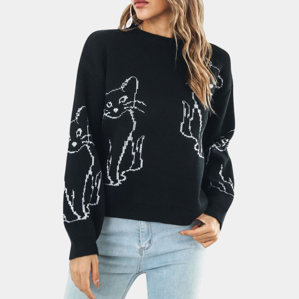 AYDA - Lässiger Pullover für Damenmode