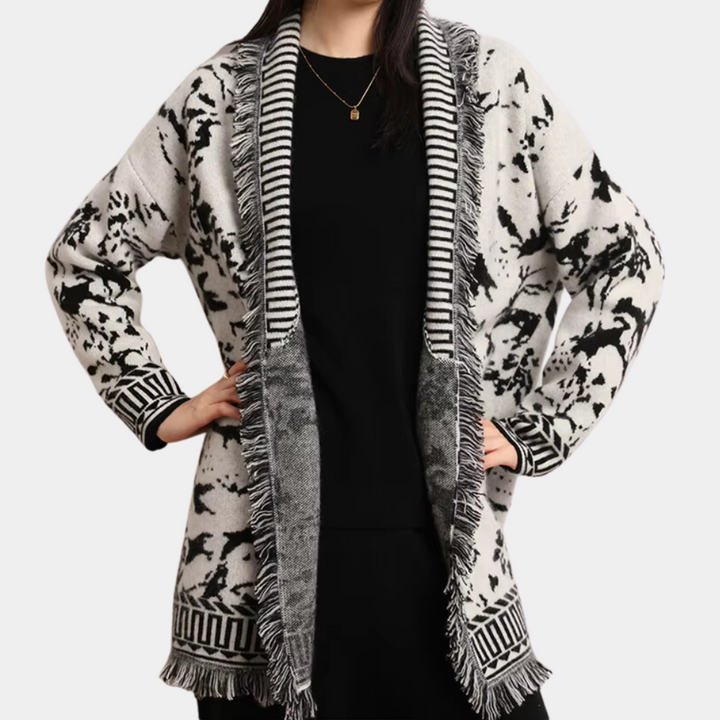 LACINDA - Eleganter Strickcardigan Für Damen