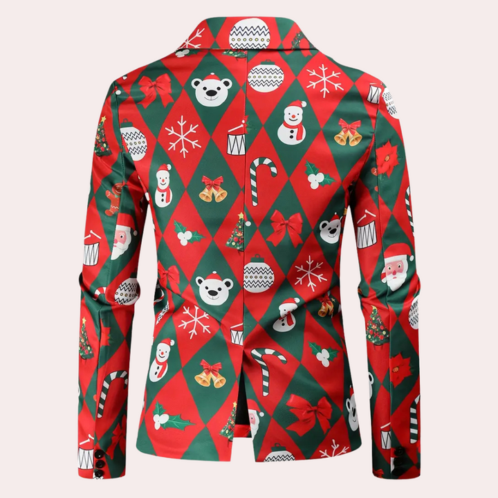 PAULOS - Eleganter Weihnachtsblazer Für Männer