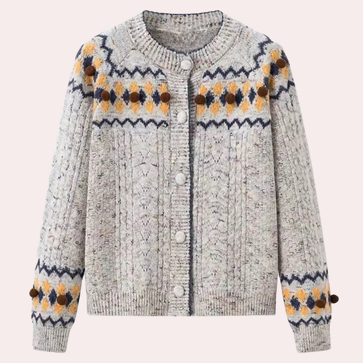 ELAINE - Entspannter Strickcardigan für Damen