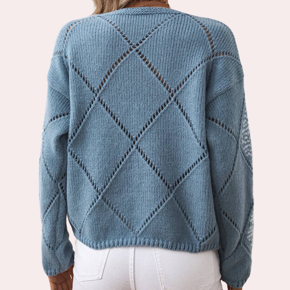 AZLYN - Eleganter Paillettenpullover Für Damen