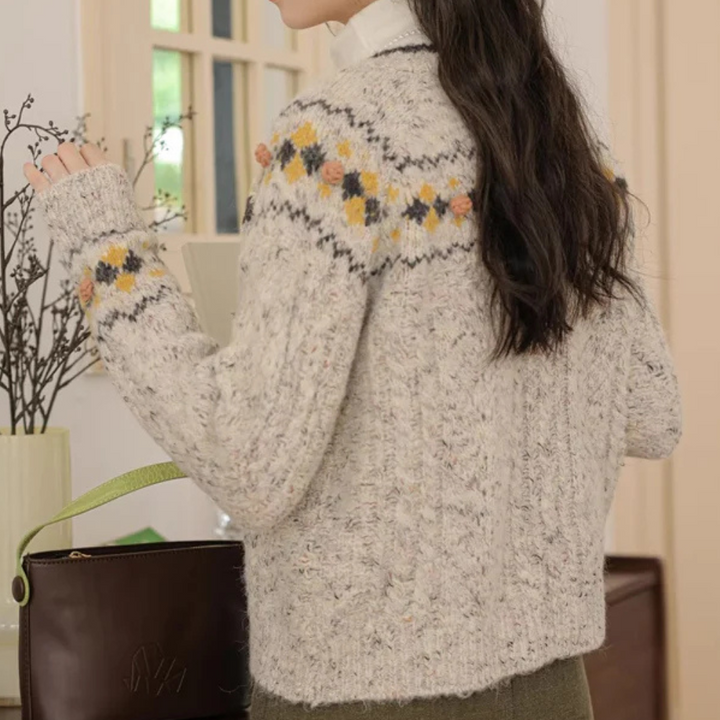 ELAINE - Entspannter Strickcardigan für Damen