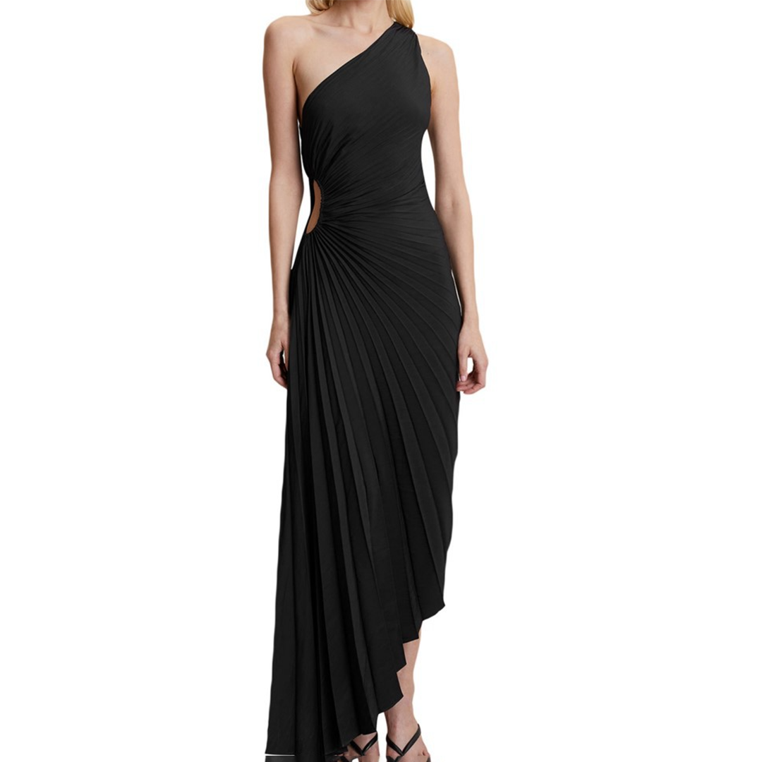 Elegantes plisseekleid