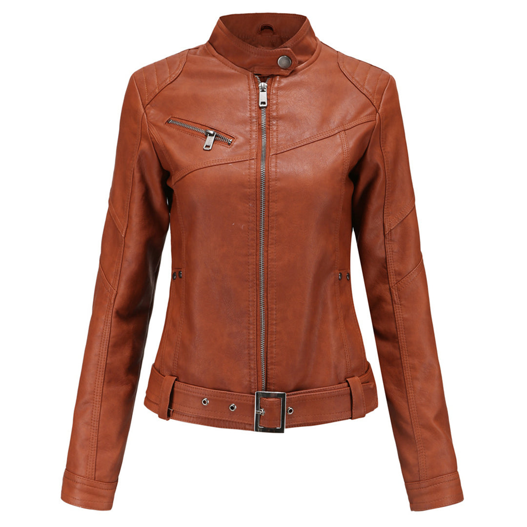 Danica - Stylische lederjacke