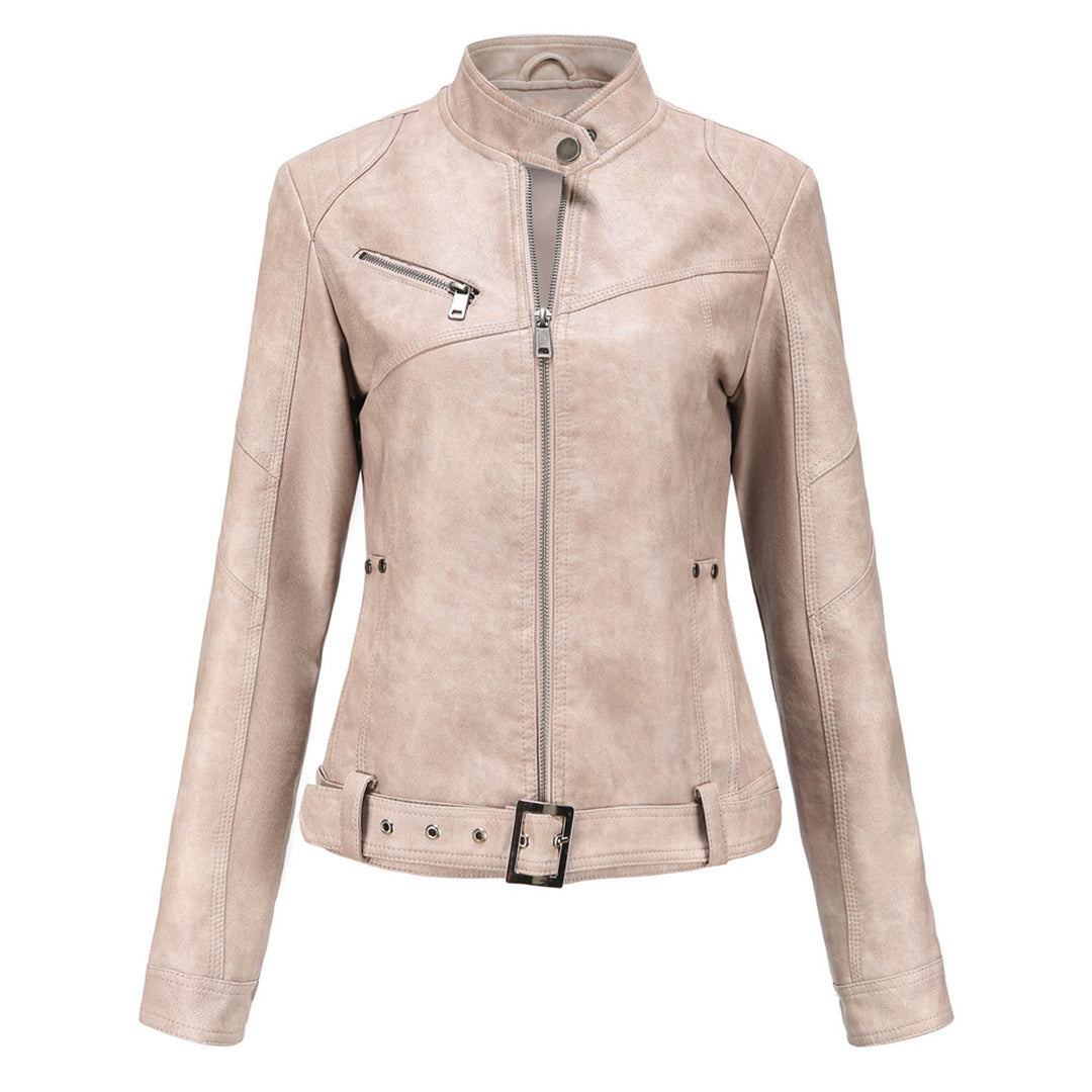 Danica - Stylische lederjacke