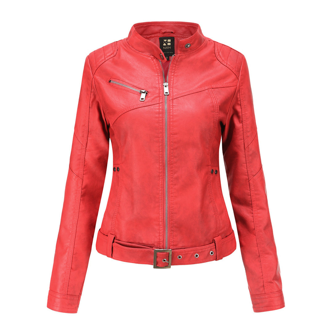 Danica - Stylische lederjacke