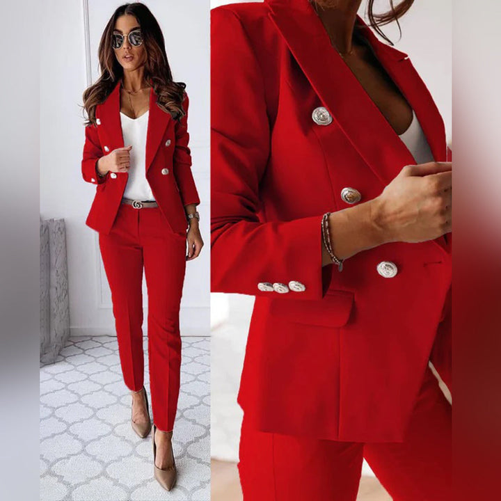 Elegantes Blazer-Hosen-Set